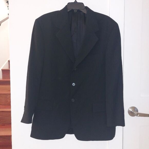 Perry Ellis Portfolio Men's Suit Jacket Dark Grey EUC - Picture 1 of 7